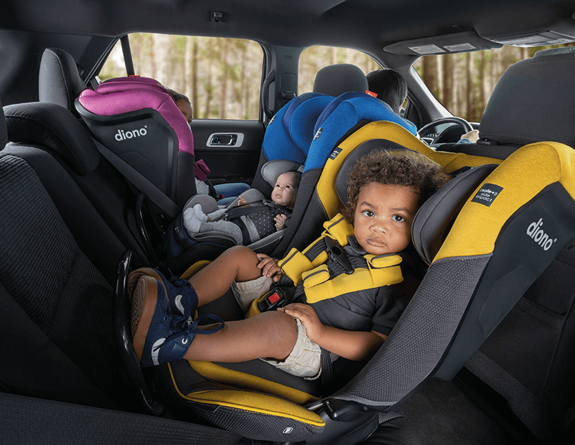 The original, and the best, 3 across car seat - Meet the Diono Radian®