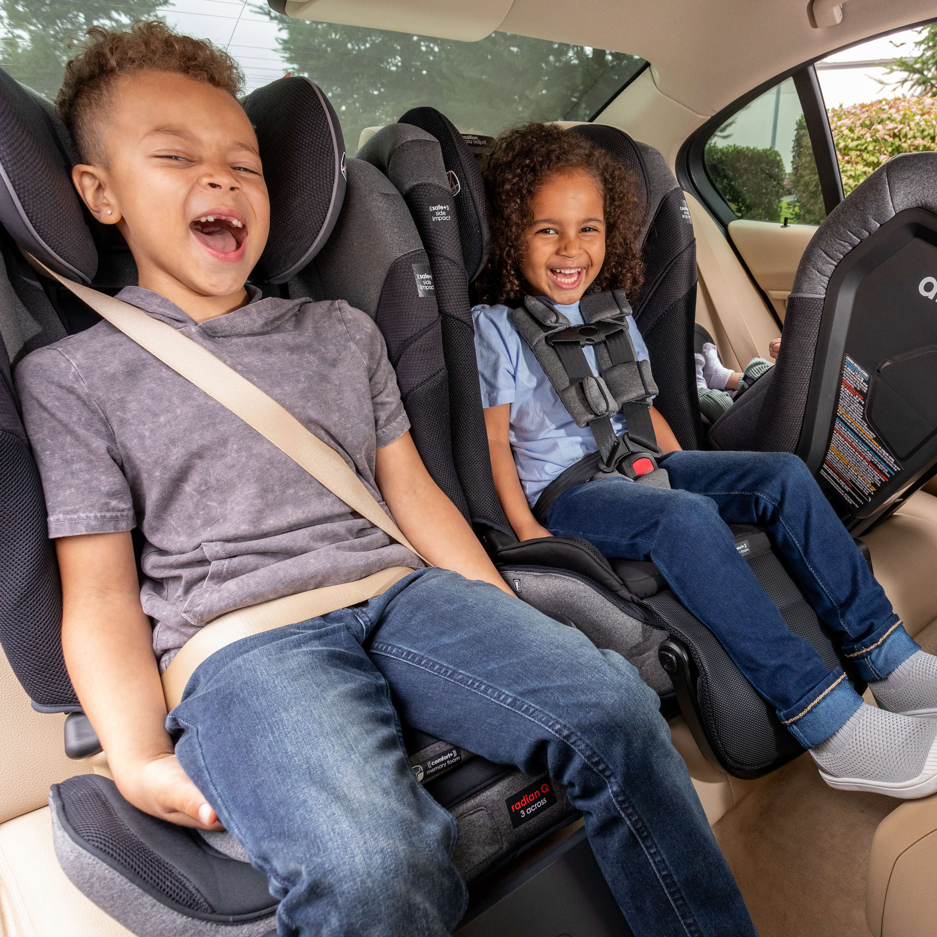 Different types outlet of booster seats