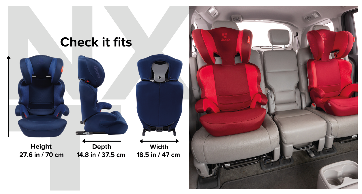 Booster 2024 seat comparison