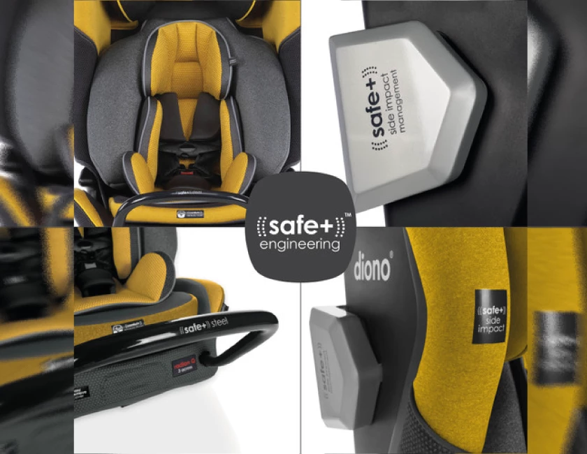 Safe side outlet car seat