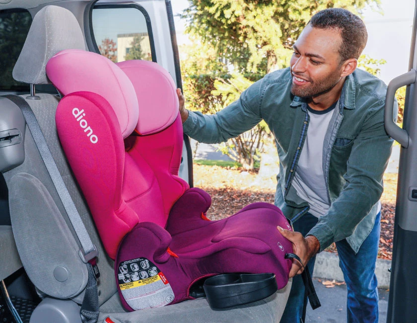 Booster seats help children fit adult seat belts, News