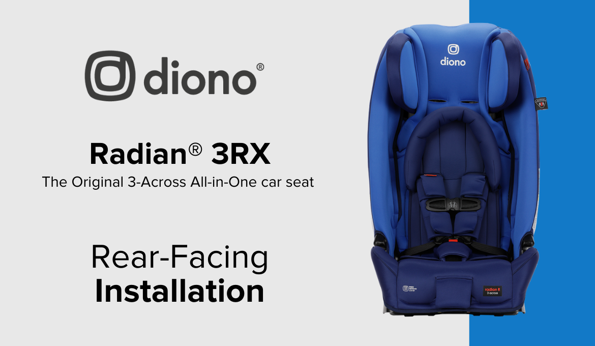 Diono radian 2025 3rx installation