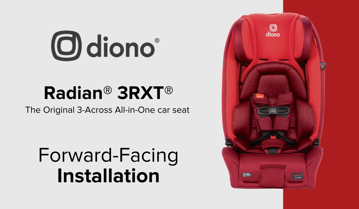 Diono radian rxt front hot sale facing