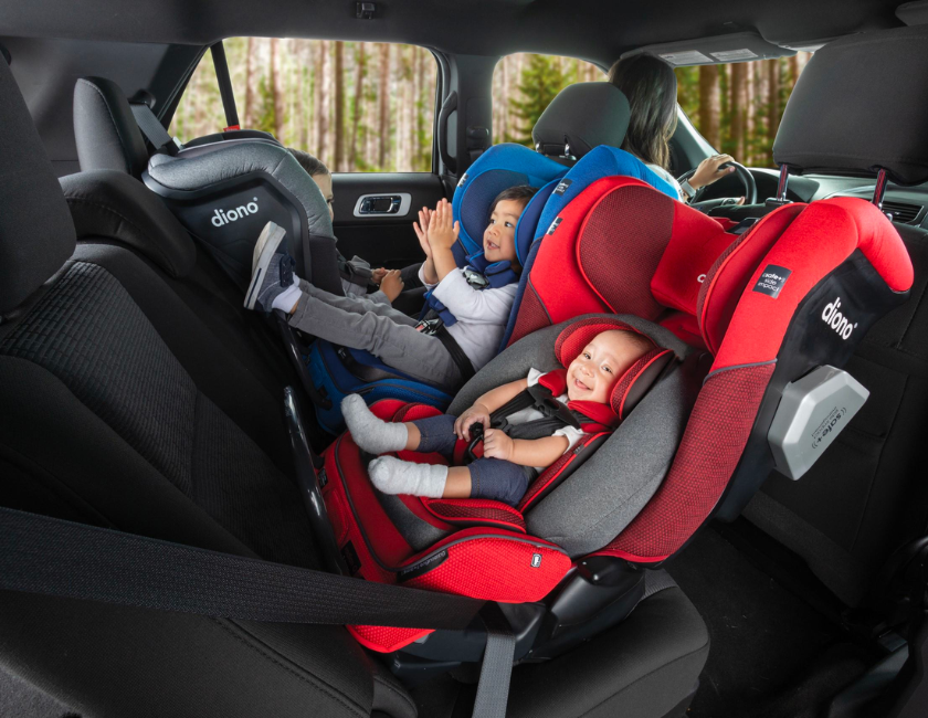 The Original and the Best 3 Across Car Seat Meet the Diono